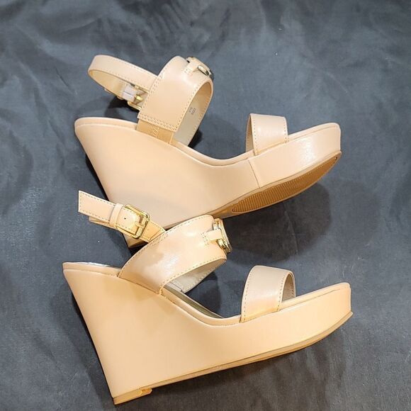 BRAND NEW GBG LOS ANGELES ESPADRILLE OPEN TOE WEDGE SANDAL - Picture 7 of 11